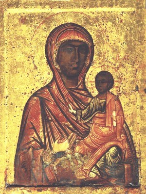 23-Одигитрия Эфесская (XII в.) в Княжьем озере